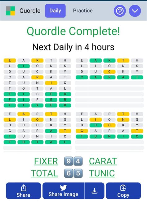 quordle today 78  Hints for Quordle